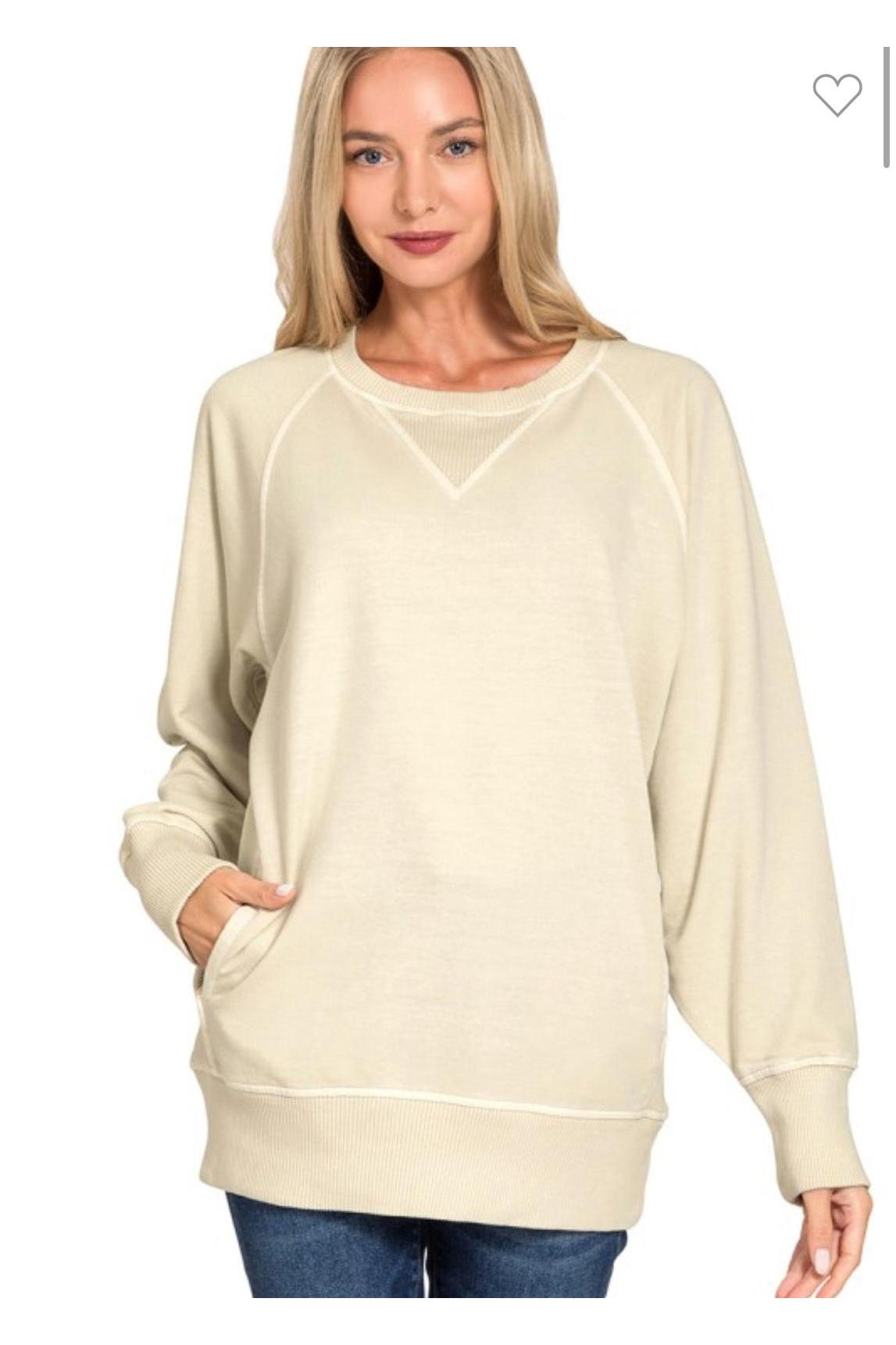 French Terry Pullover