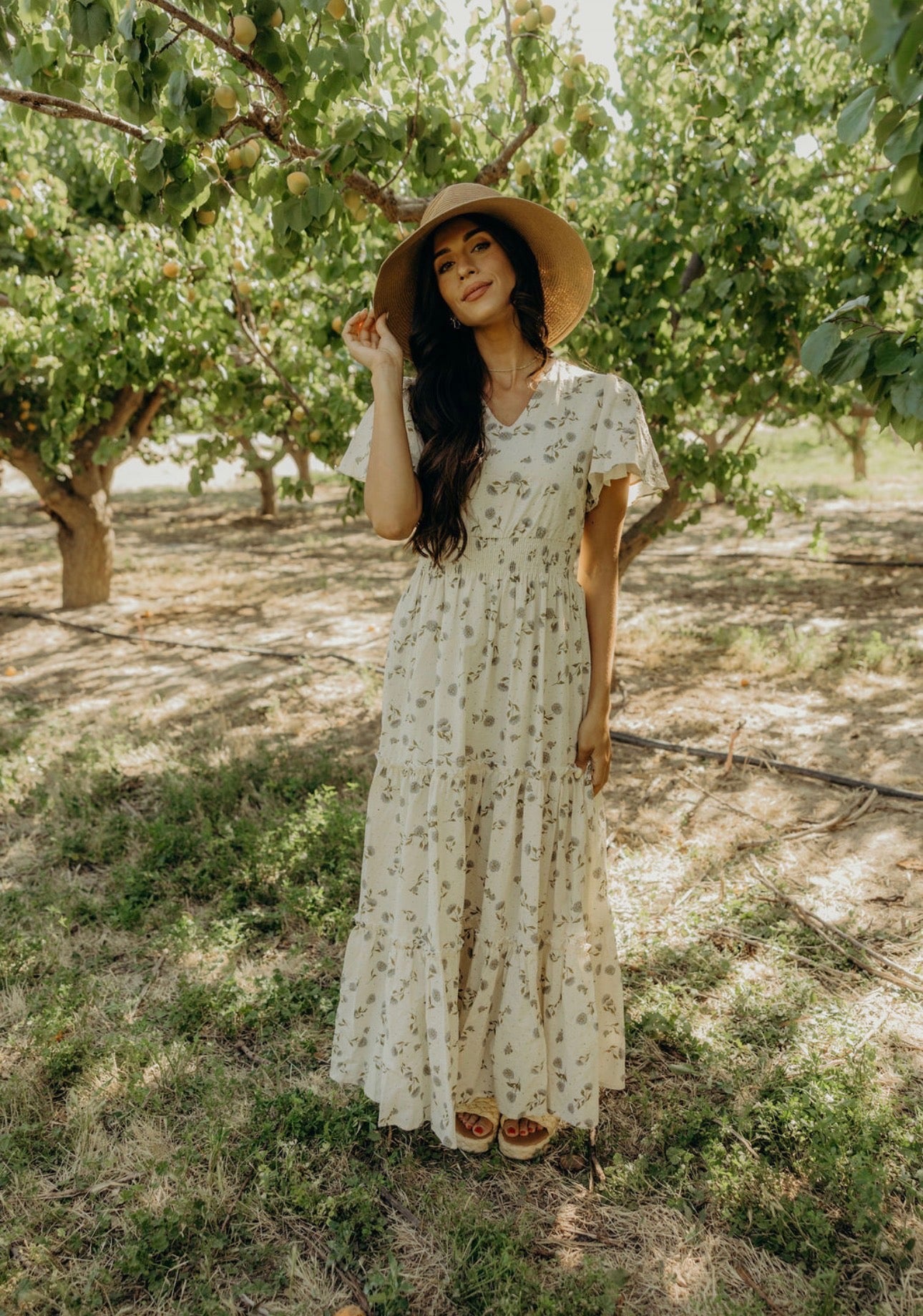 hydrangea maxi dress The Eden in Lavendar XXL The Madeleine Gown is Size:Extra Large Tall single-nursling Autumn Long Sleeve Mini