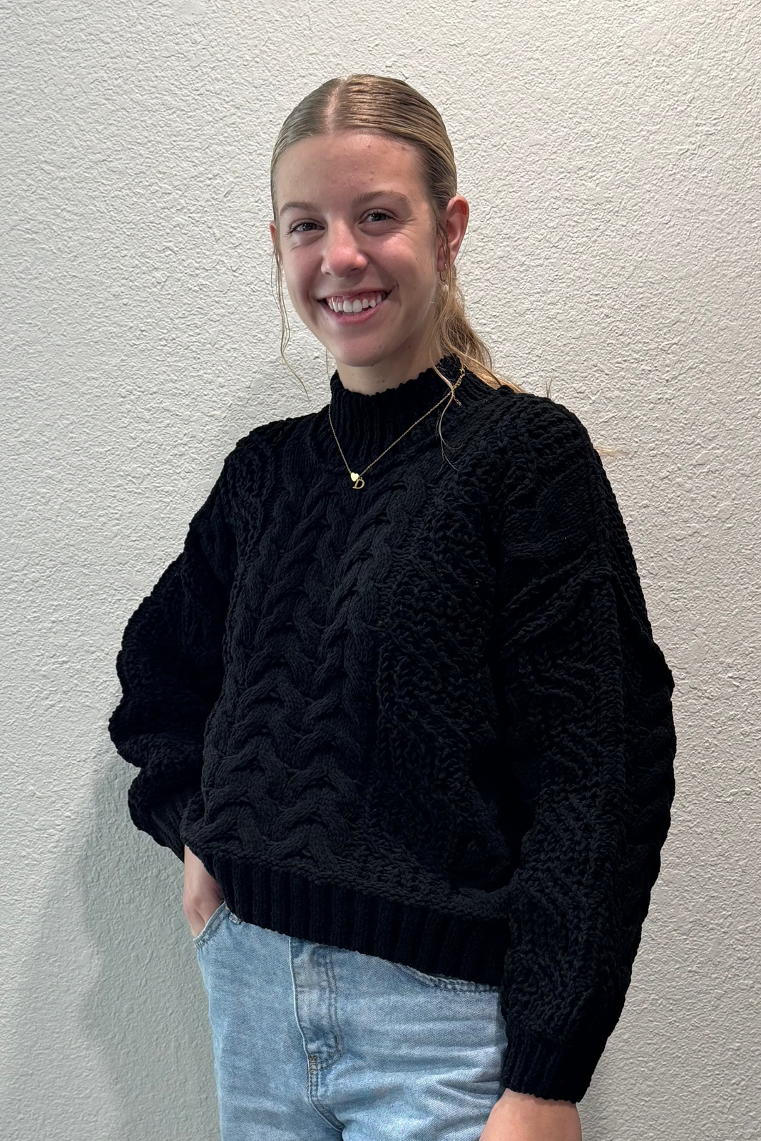 Jessi Cable Knit Sweater