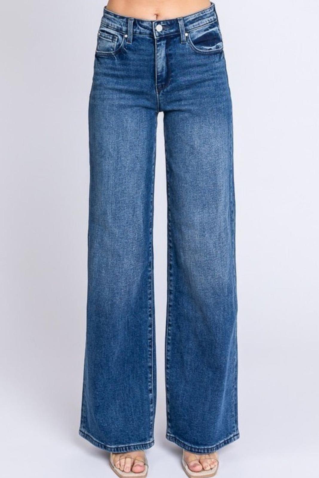 Emma High Rise Wide Leg Jean