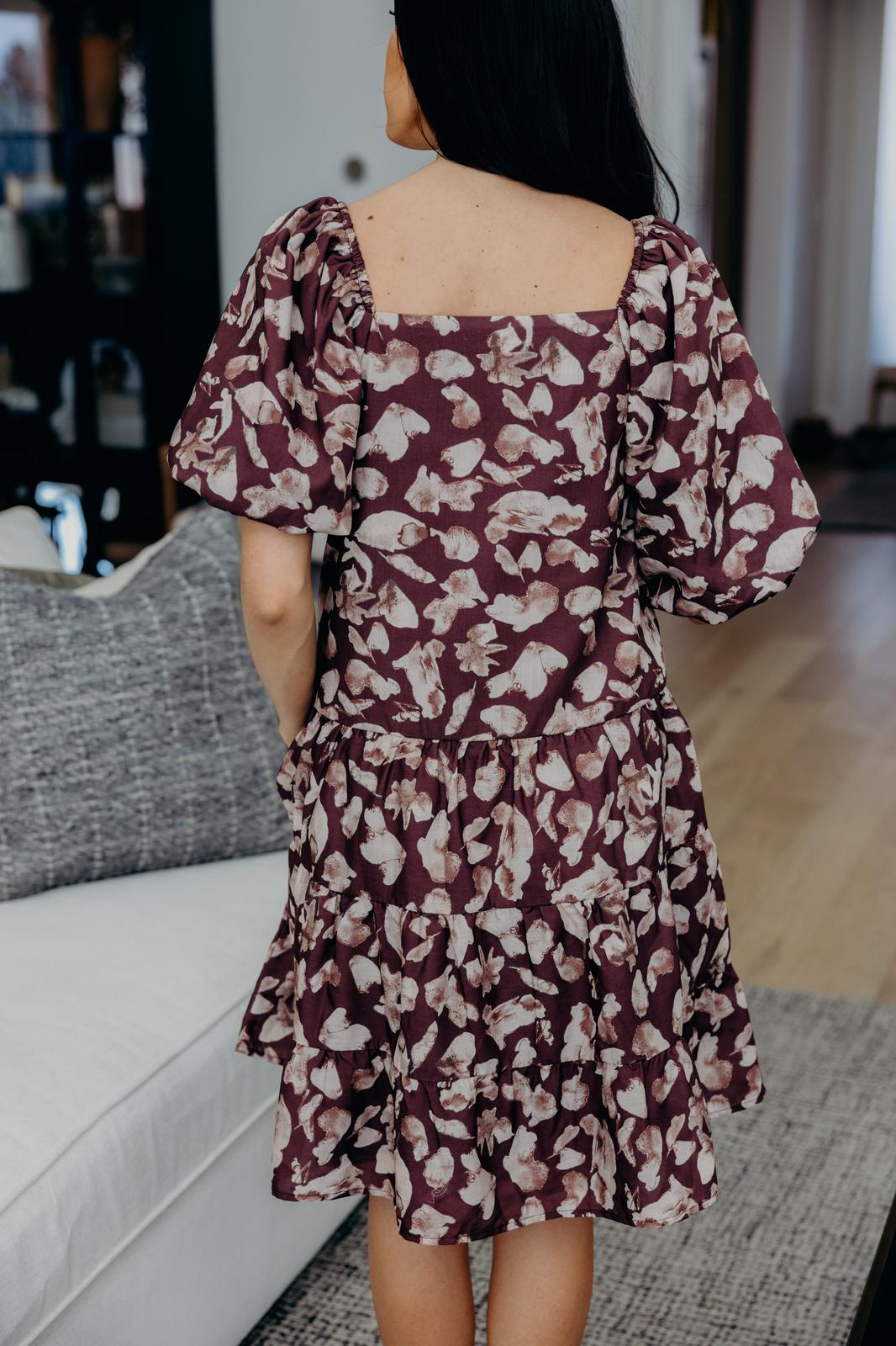 Clove Mosaic Meadow Midi Dress