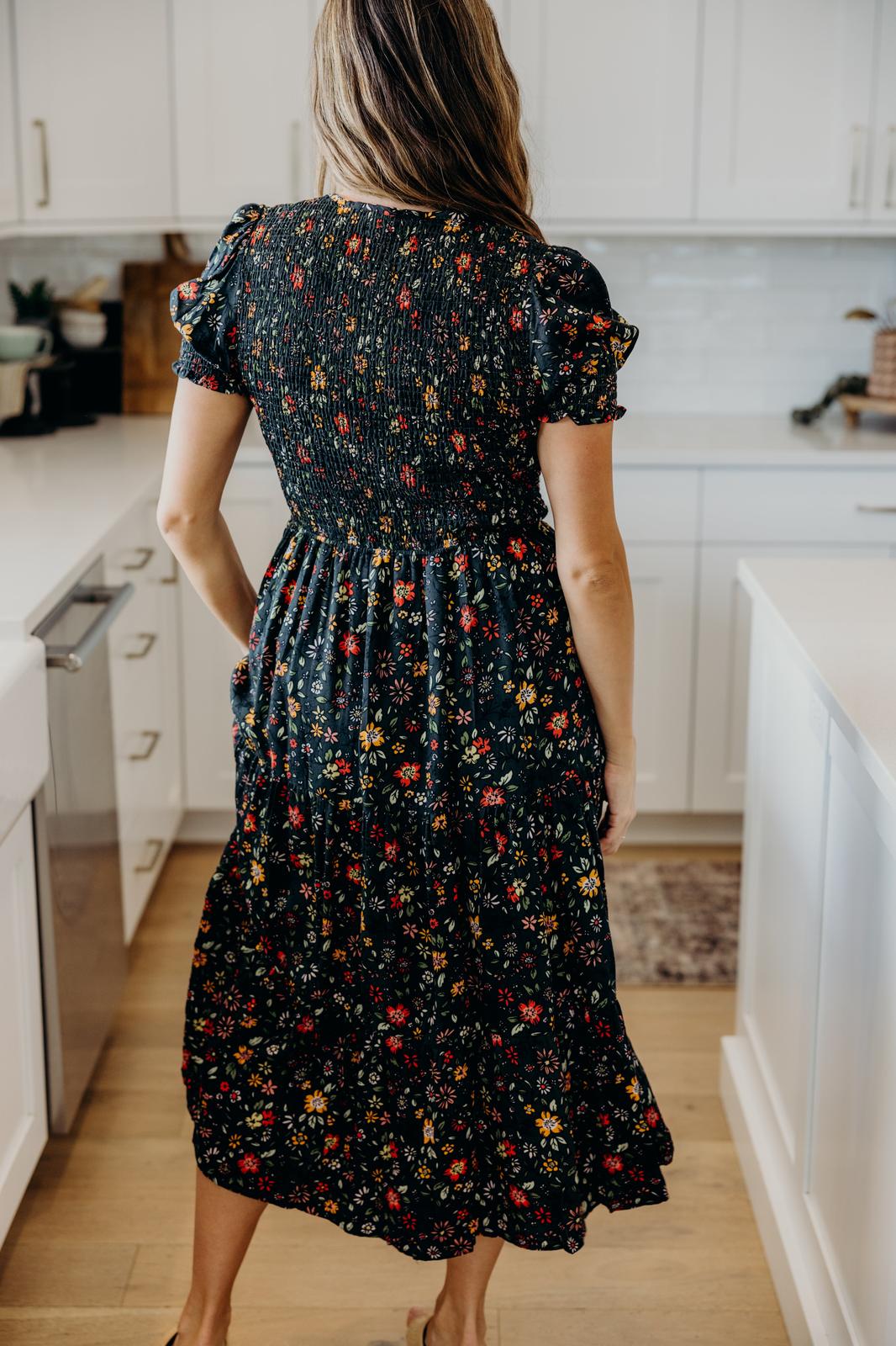 McCall Floral Midi Dress