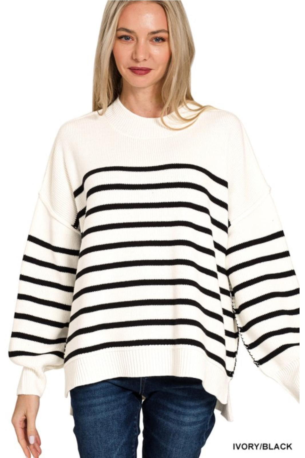 Sara Striped Sweater