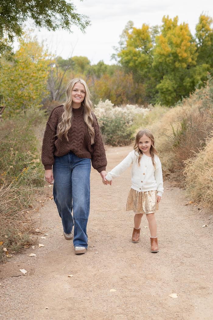 Jessi Cable Knit Sweater in 3 colors