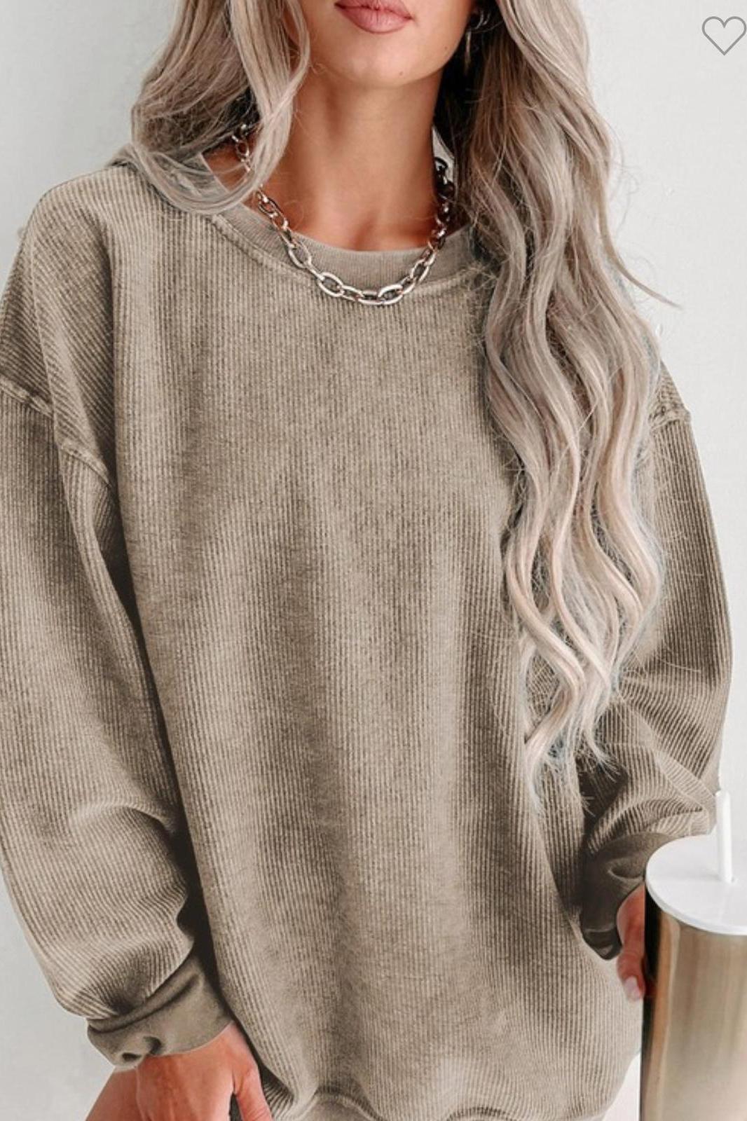 Morgan Ribbed Pullover