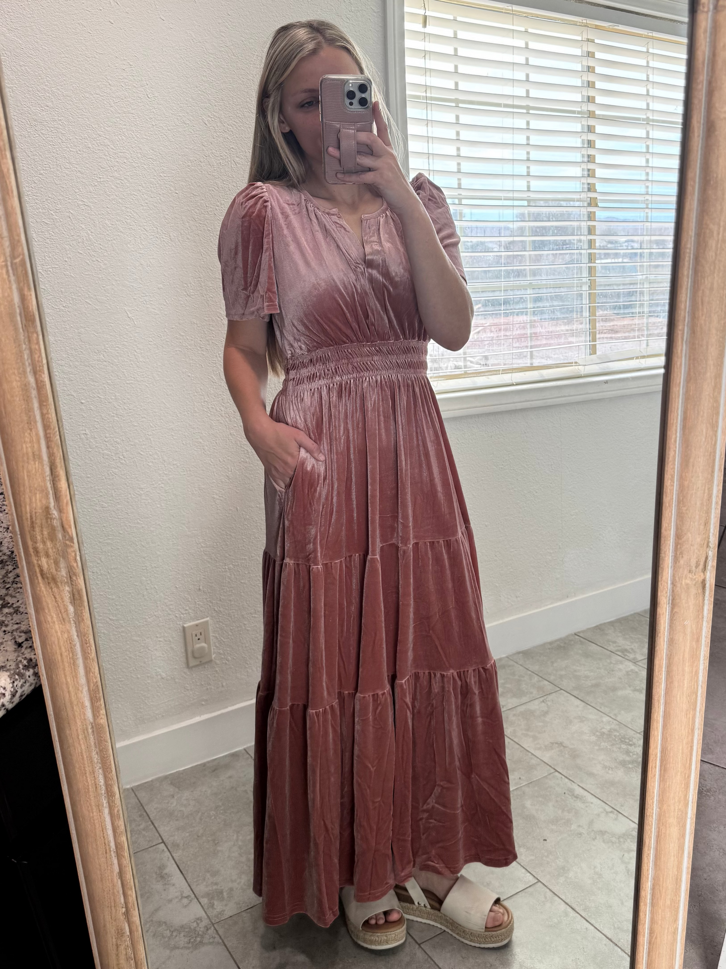 Vivienne Velvet Dress