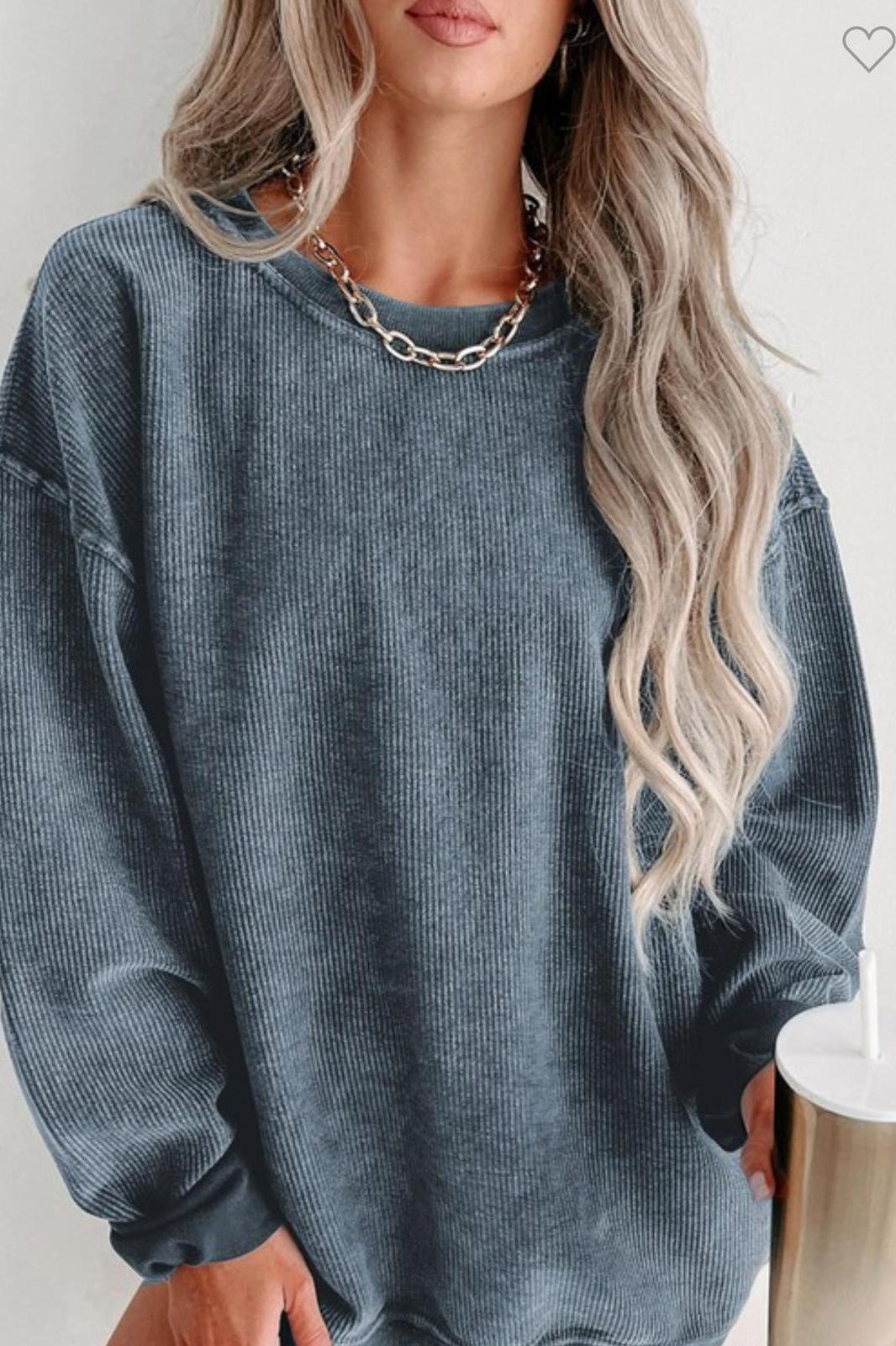 Morgan Ribbed Pullover