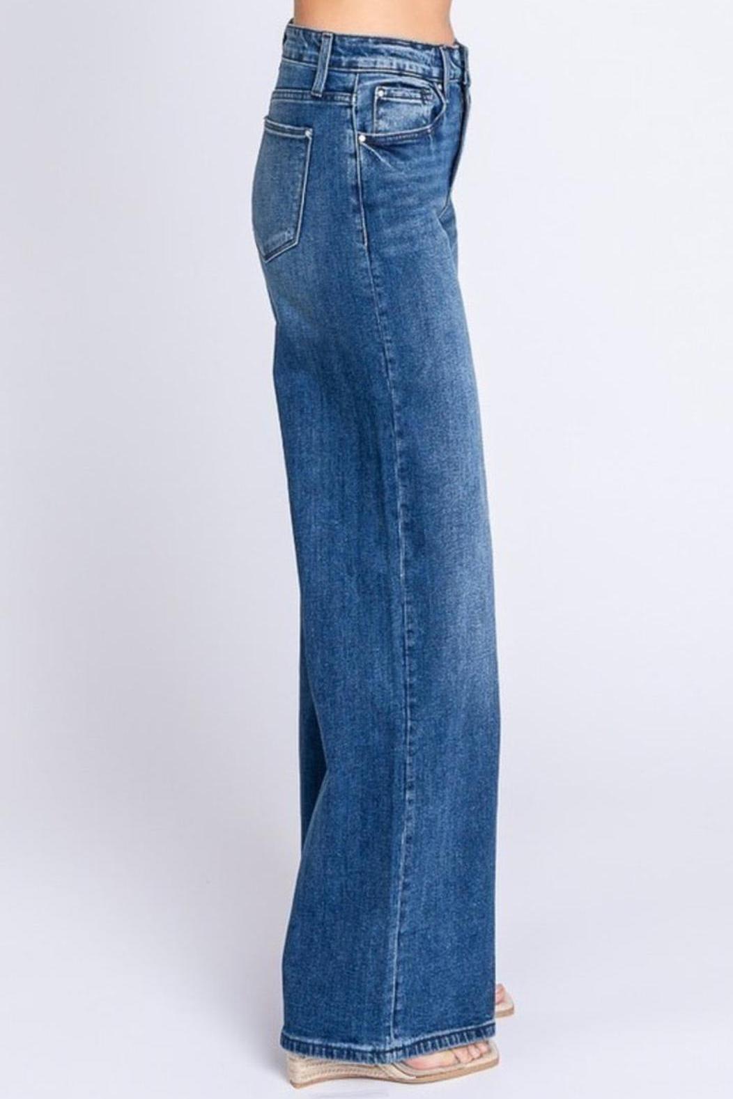 Emma High Rise Wide Leg Jean