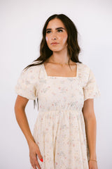 Ivory Floral Maxi