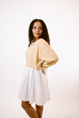 Sweater Dress in Taupe