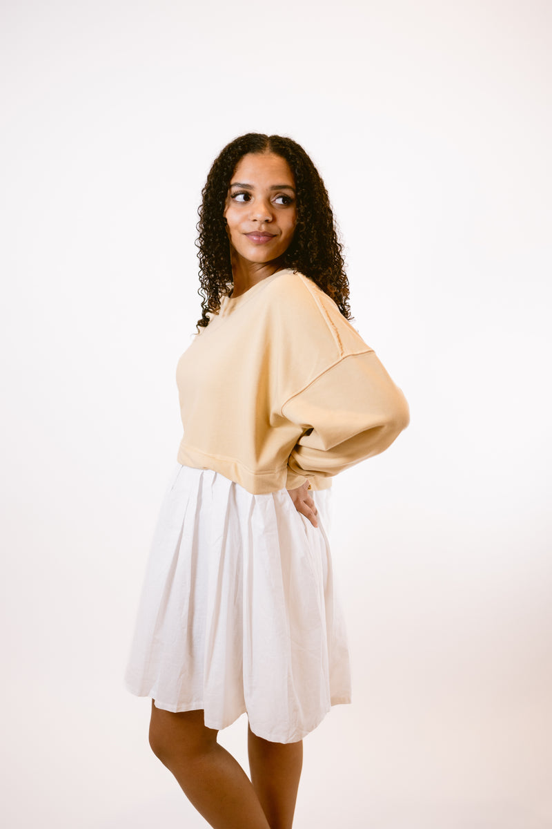 Sweater Dress in Taupe