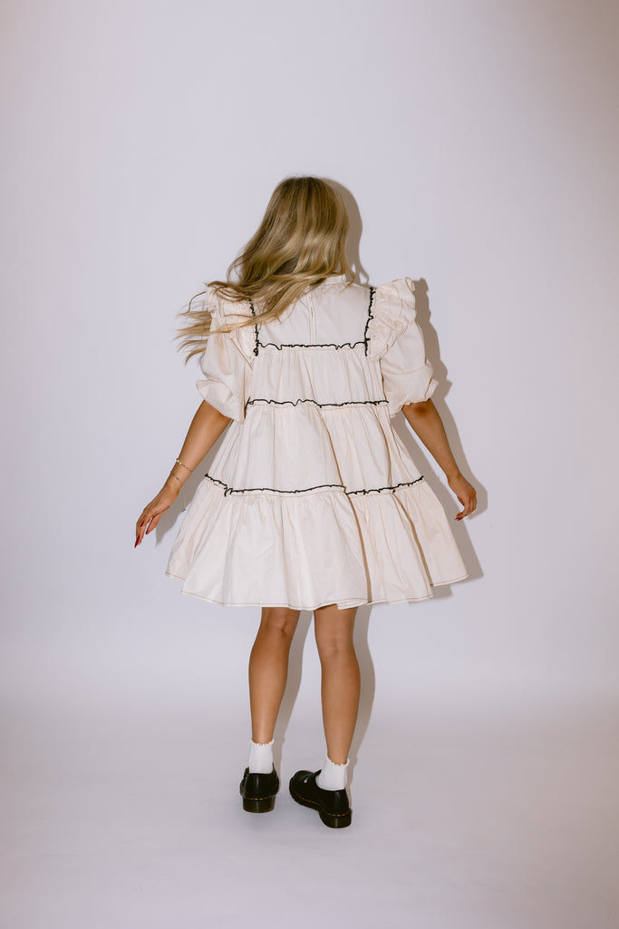 Blonde Baby Doll Dress