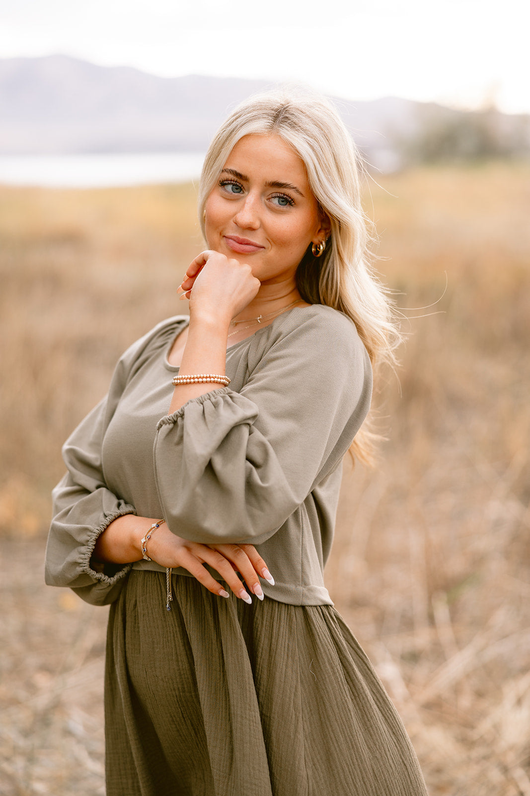 Olivia Mini in Olive