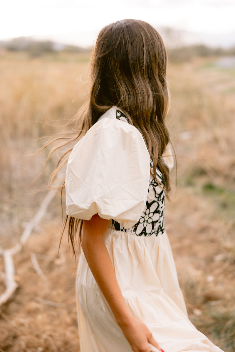 Crochet Midi Dress