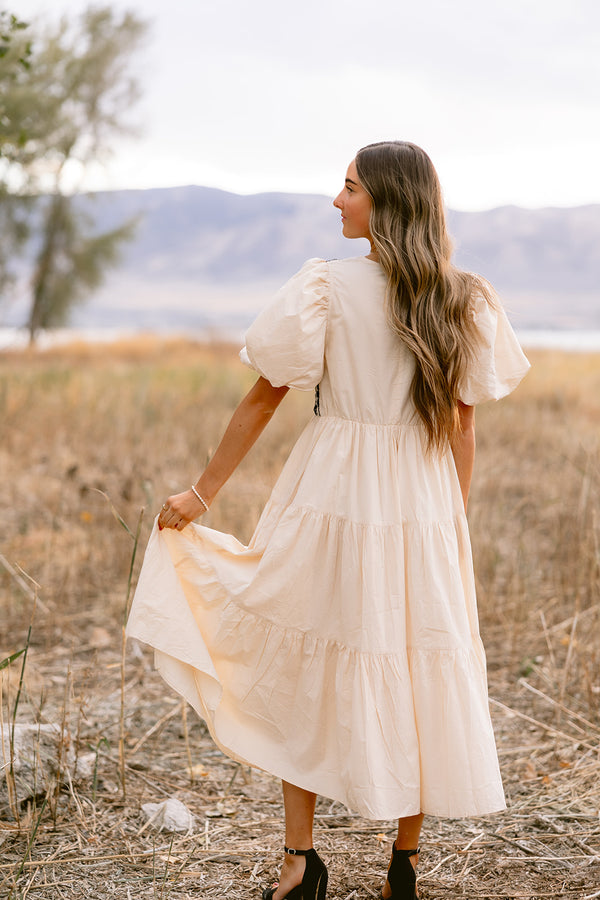 Crochet Midi Dress