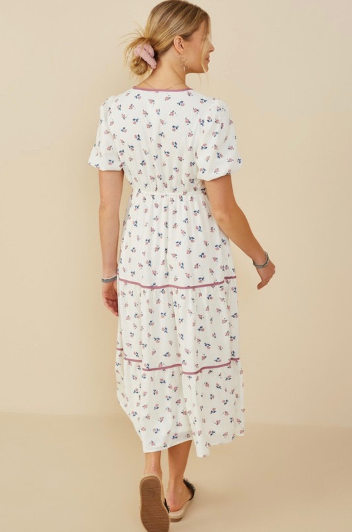 Wendy Floral Midi Dress