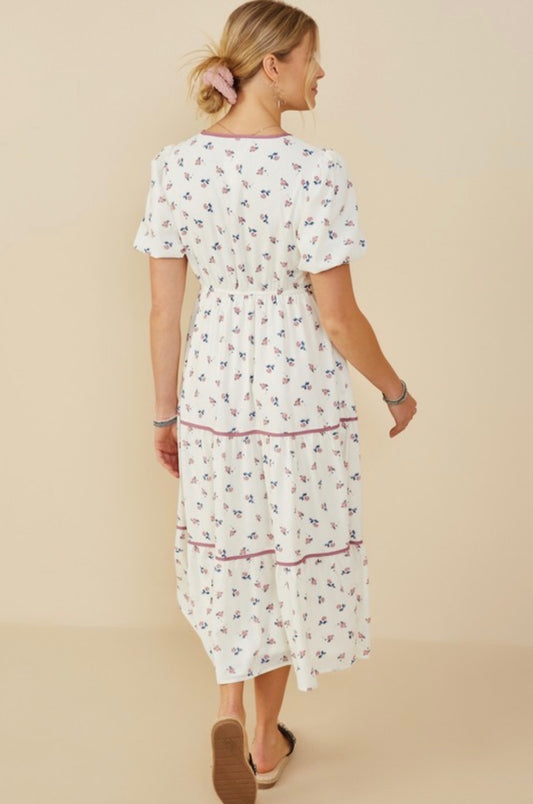 Wendy Floral Midi Dress