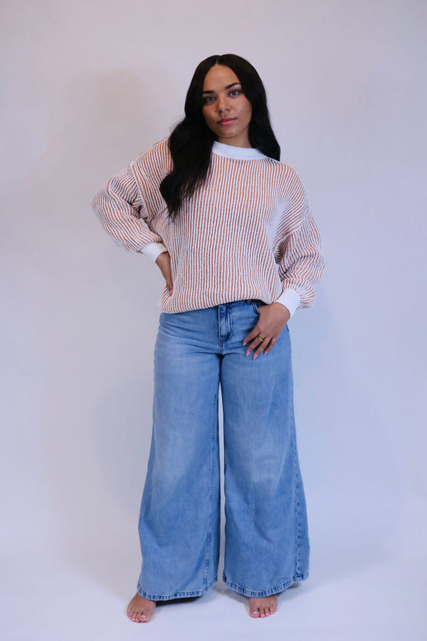 Oversized Sweater in Chestnut