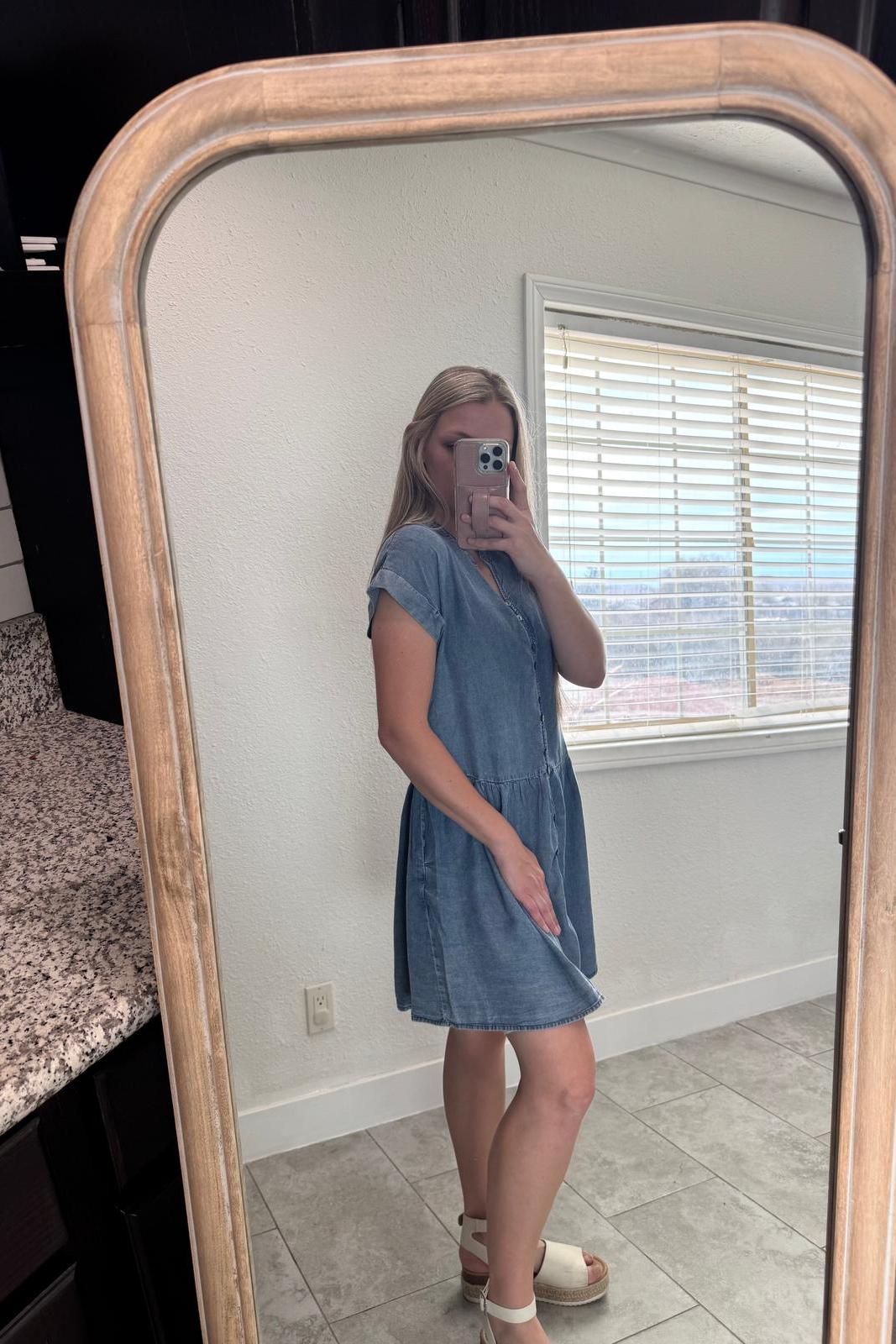 Beth Button Down Dress