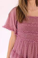 Tulle Cool For You in Mauve