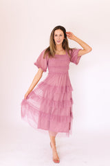 Tulle Cool For You in Mauve