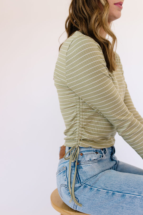 Ribbed Cadmium Top