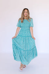 Maleficent Maxi in Teal