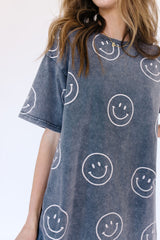 Happy To Be Here T-Shirt Dress
